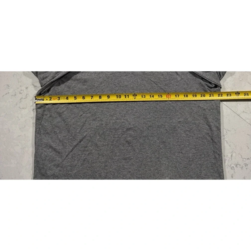Banana Republic Hoodie Mens Large Gray Cozy Jersey Preppy Casual Sweatshirt